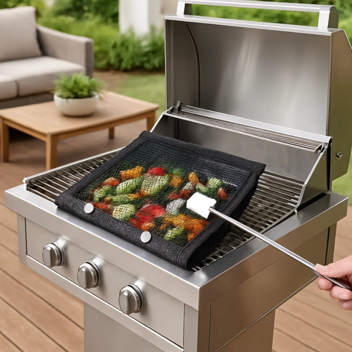 Accessoire Barbecue Sac Filet -Paradis Cuisine