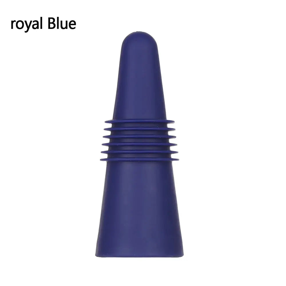 Bouchon de bouteille de vin Poker Cone Bleu Marin Paradis Cuisine