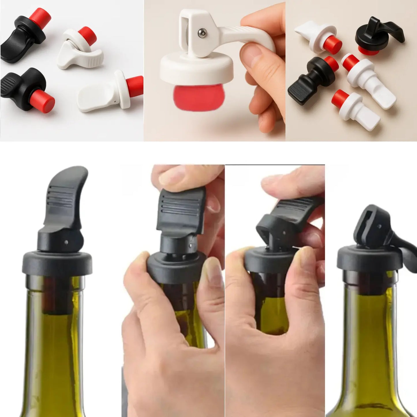 Bouchon de bouteille de vin Poker Differents types Paradis Cuisine