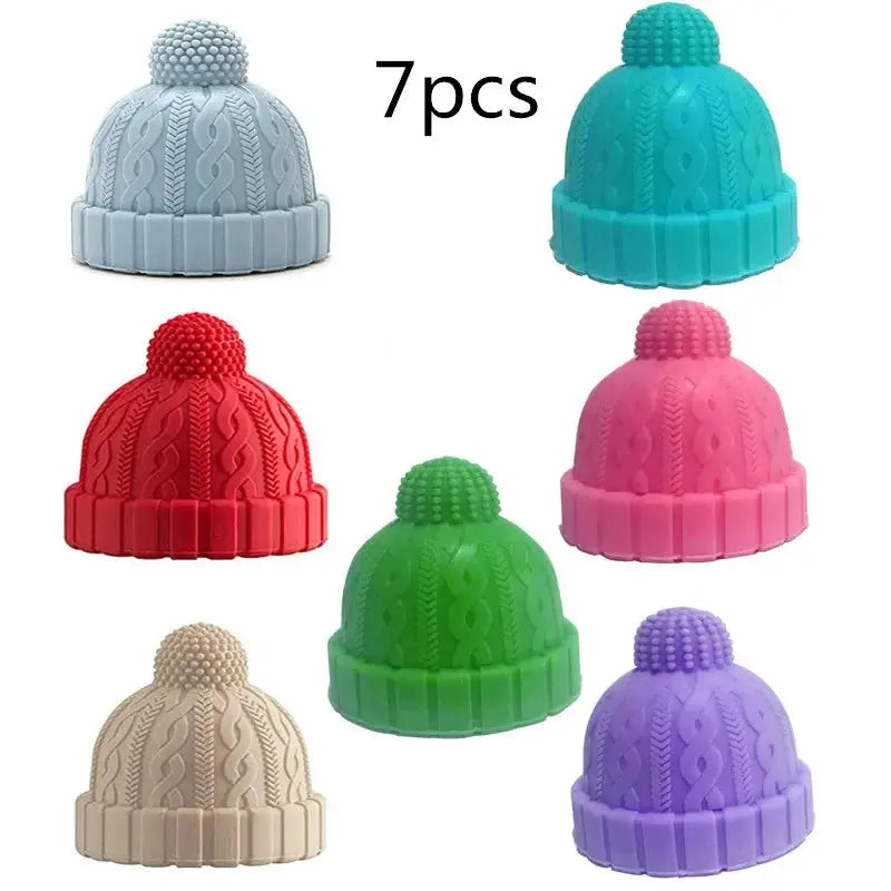 Bouchon de bouteille de vin 7 couleurs