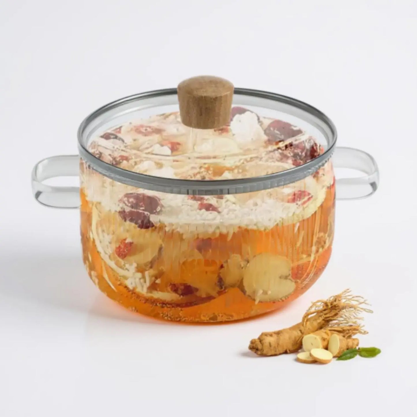 Casserole en verre │ Cristal Pot - Paradis Cuisine