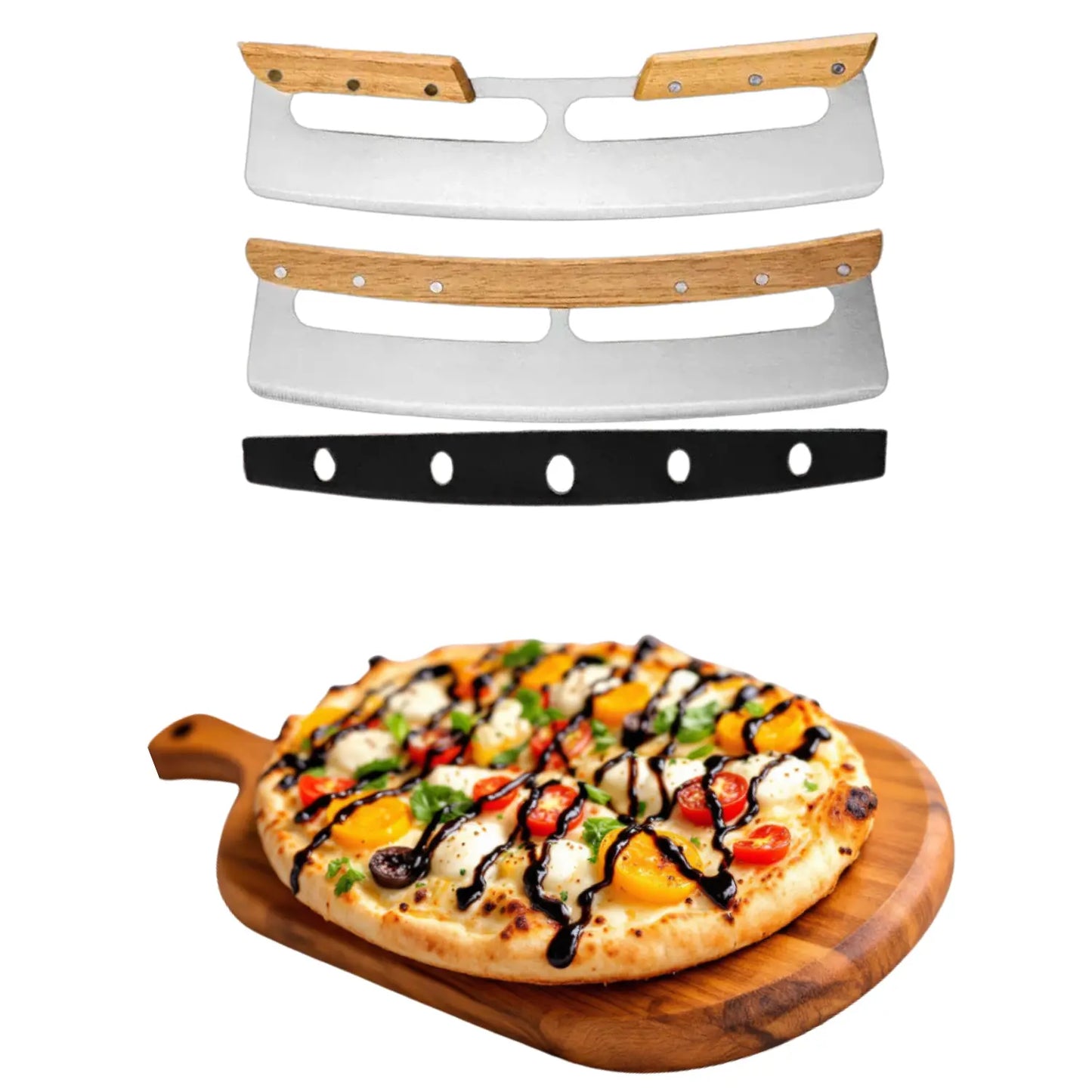 Couteau Ă pizza deux types