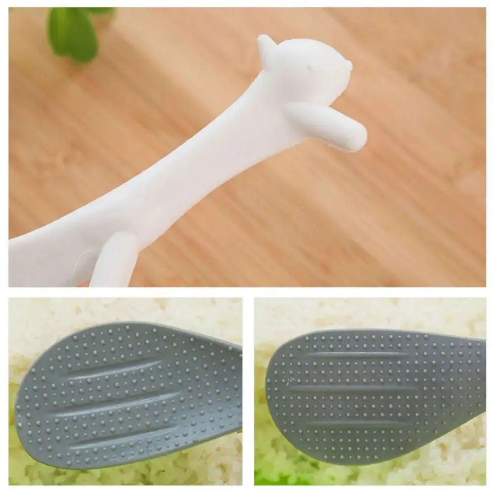 Cuillère à riz gris