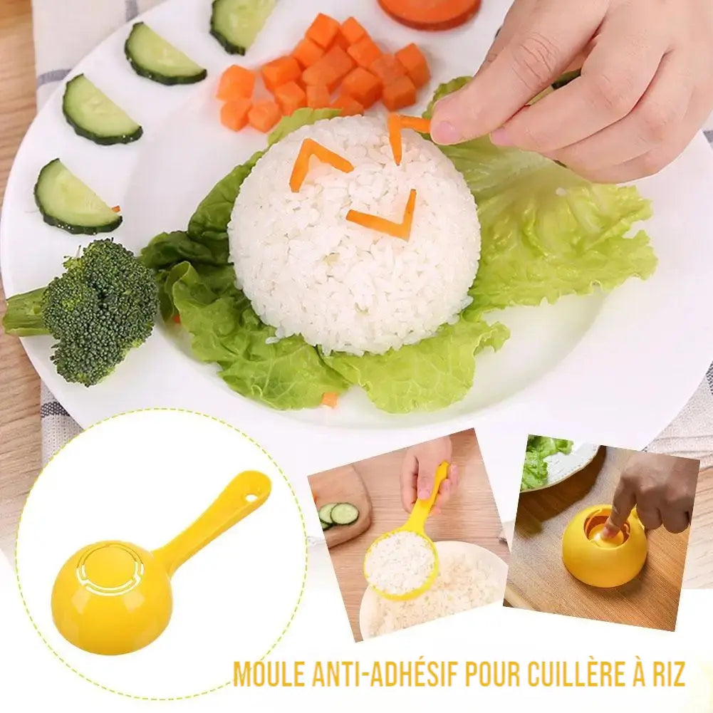 Cuillère à riz semi-circulaire simpa
