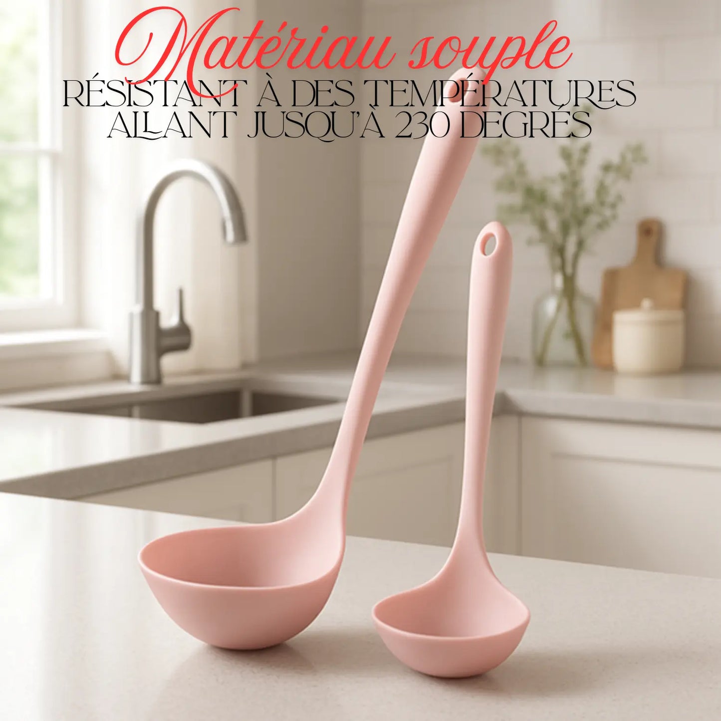 Cuillère à soupe en Silicone - Paradis Cuisine