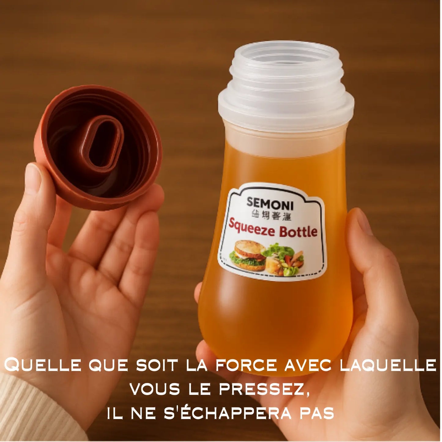 Distributeur de sauce Ă 5 trous exemple