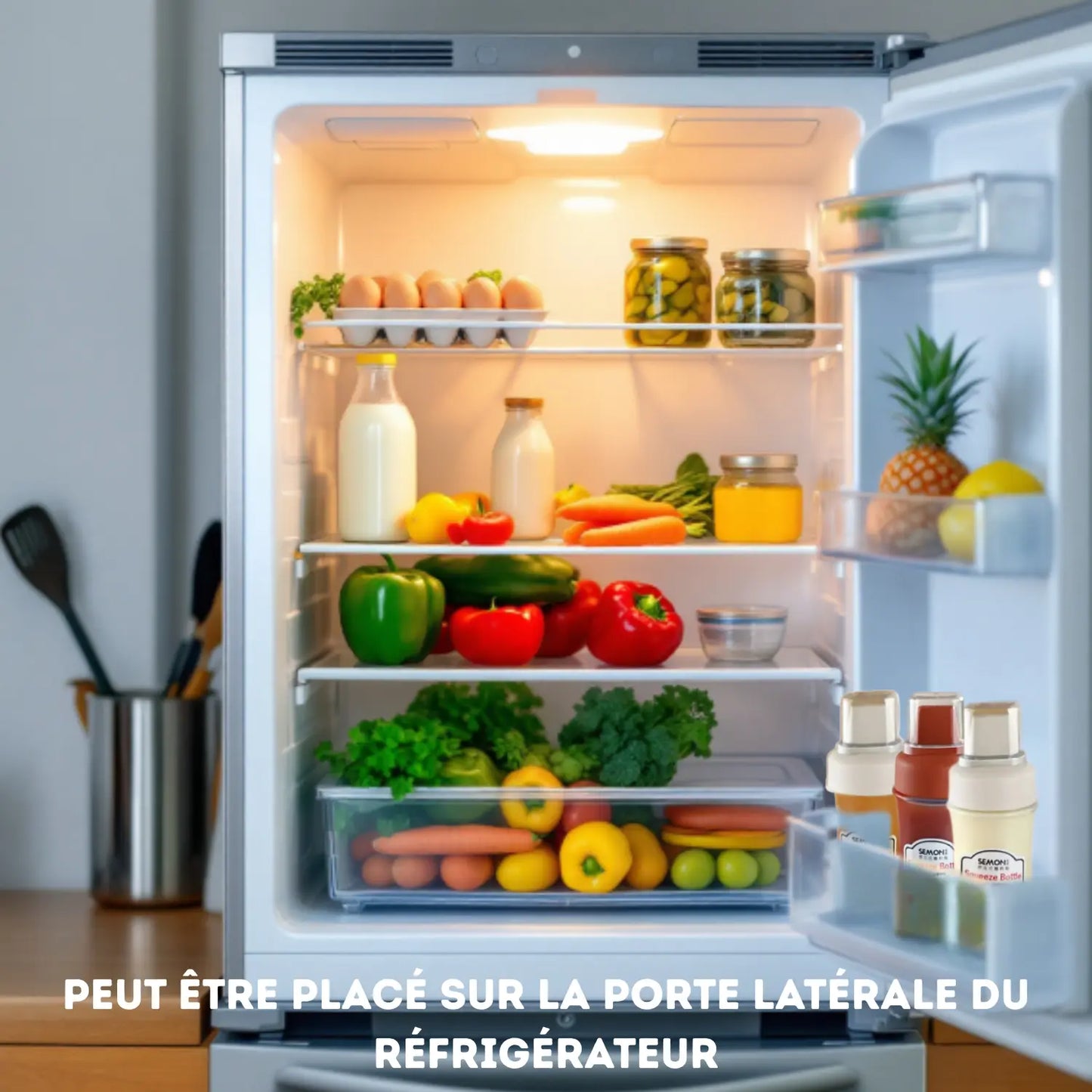 Distributeur de sauce Ă 5 trous frigo