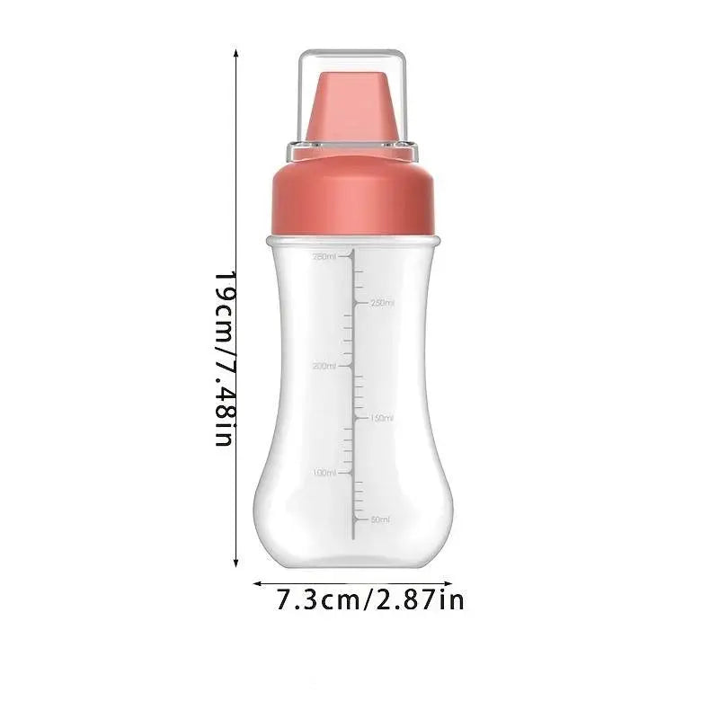 Distributeur de sauce Ă 5 trous dimensions rose