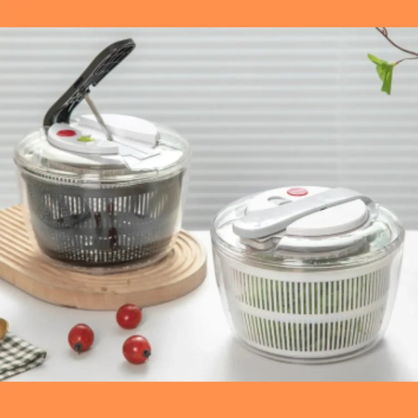 ESSOREUSE À SALADE (PISTON) │ PISTON-SPINNER Paradis Cuisine