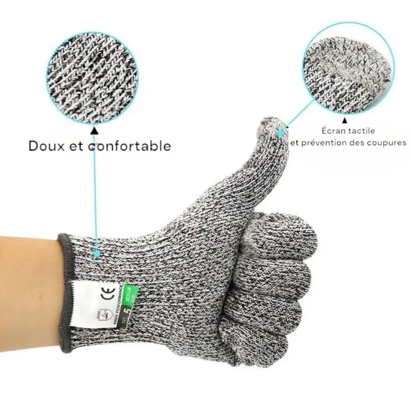 Gants anti coupure Tissue