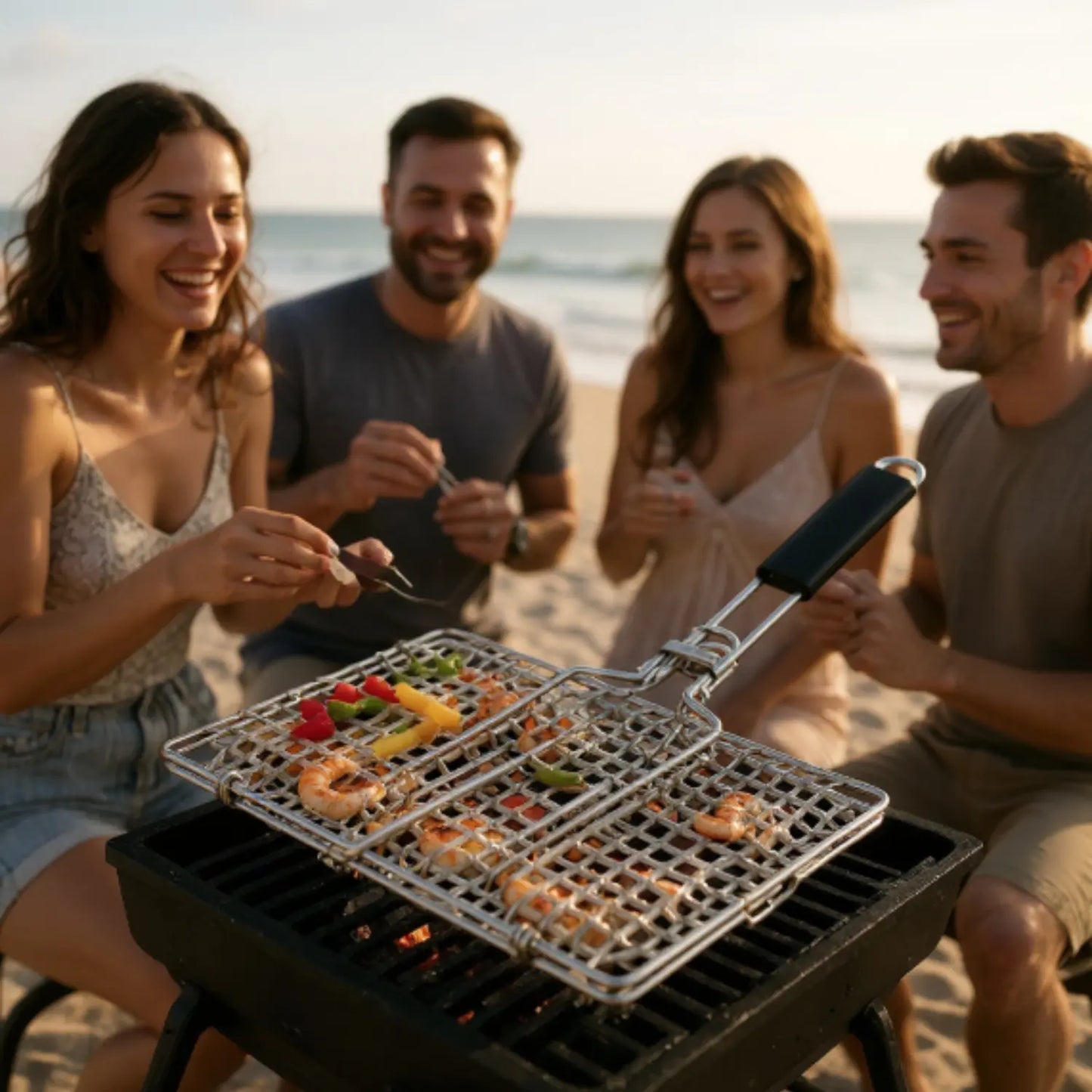 GRILLE POUR BARBECUE PORTATIVE â PORTABLE BBQ GRILL - Paradis Cuisine