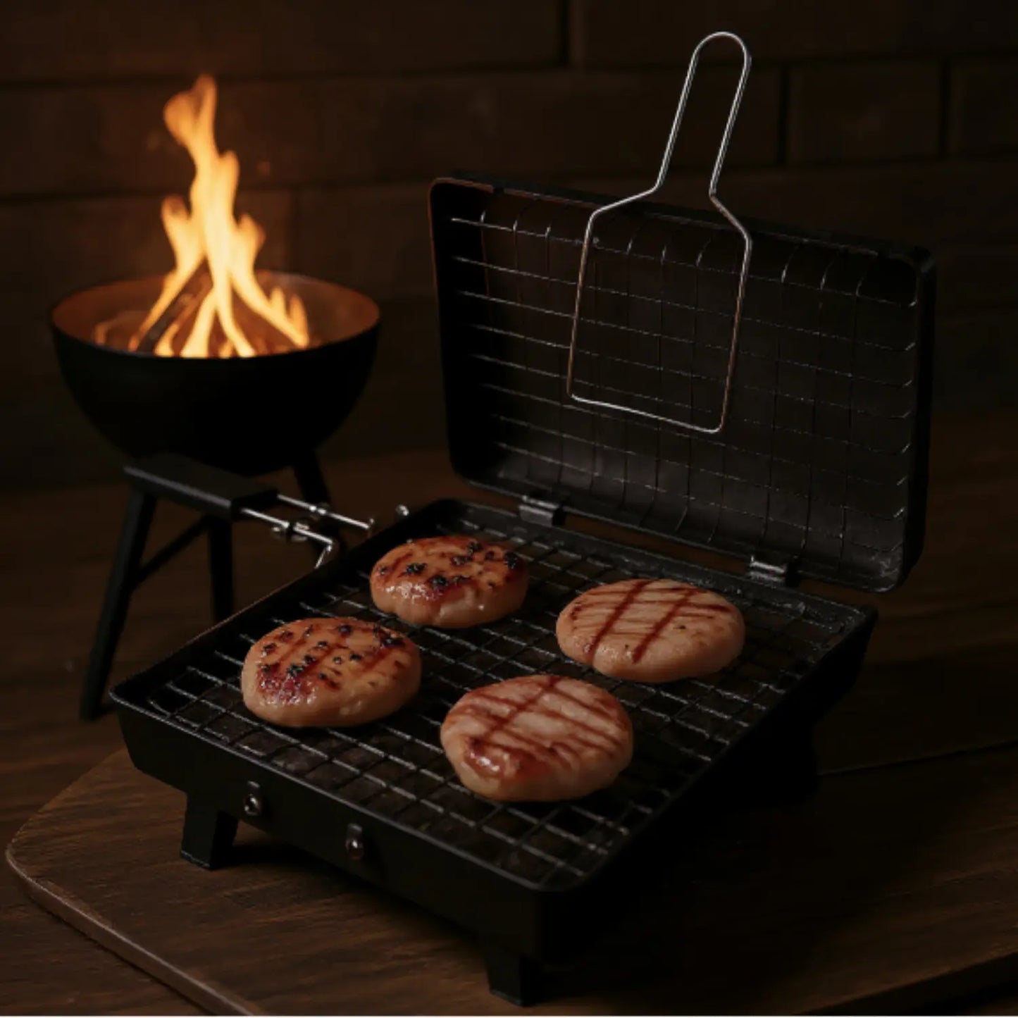 GRILLE POUR BARBECUE PORTATIVE â PORTABLE BBQ GRILL - Paradis Cuisine