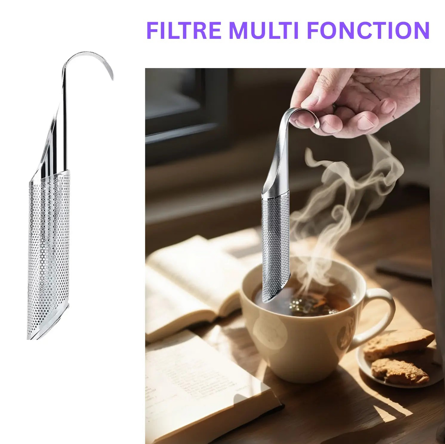 INFUSEUR À THÉ │ TEA-TUBE-FILTER Paradis Cuisine