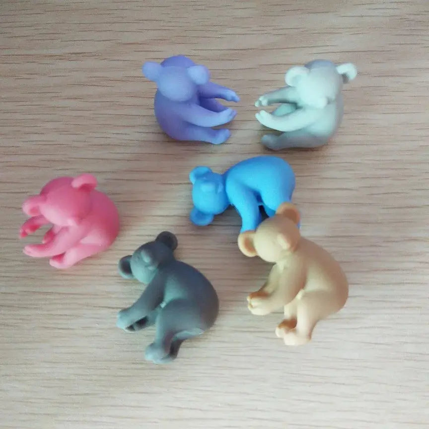 Marque verre à vin KOALA différents couleurs