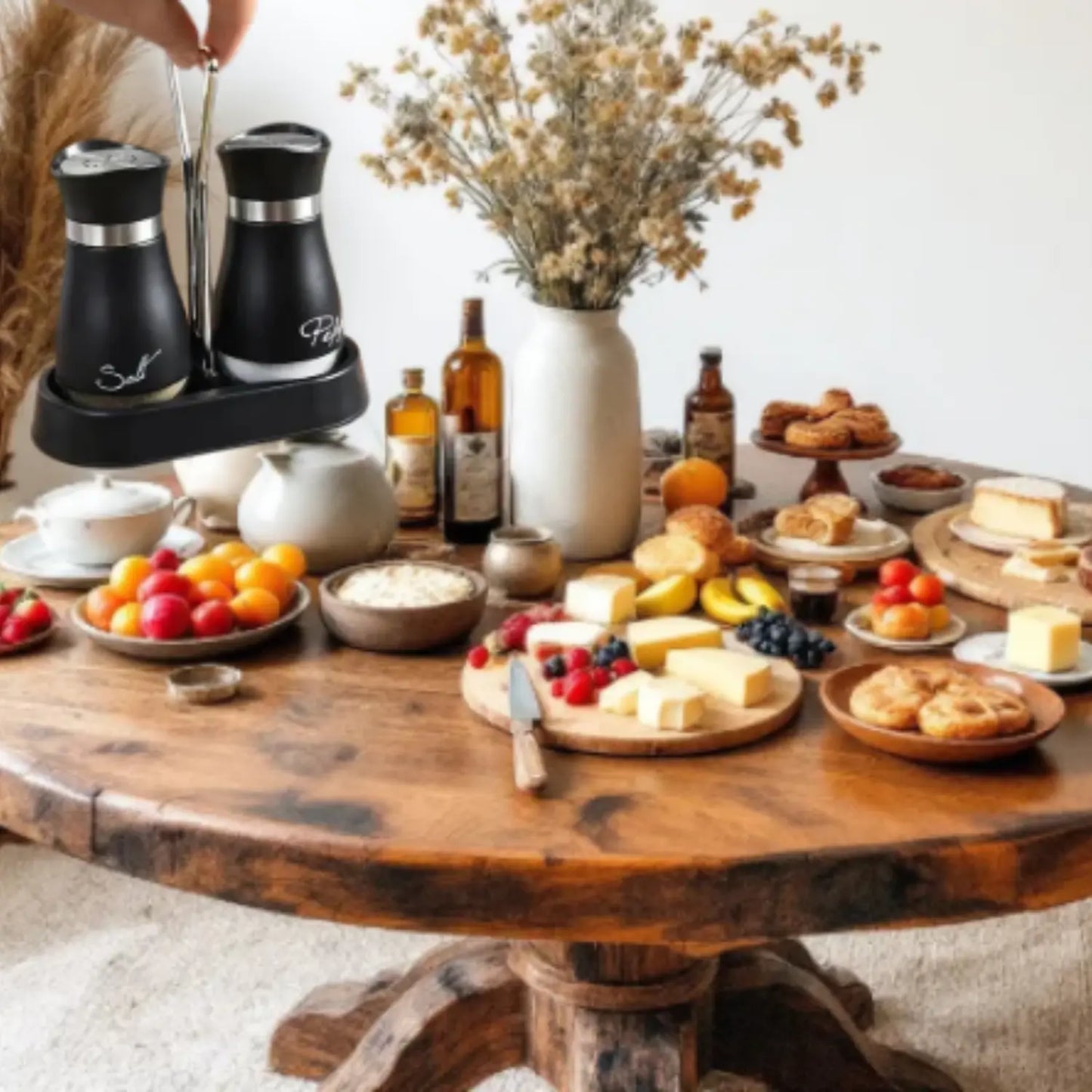 Moulin sel et poivre a table