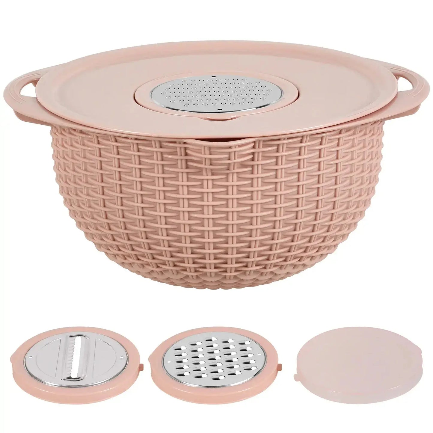 Passoire double couche rose