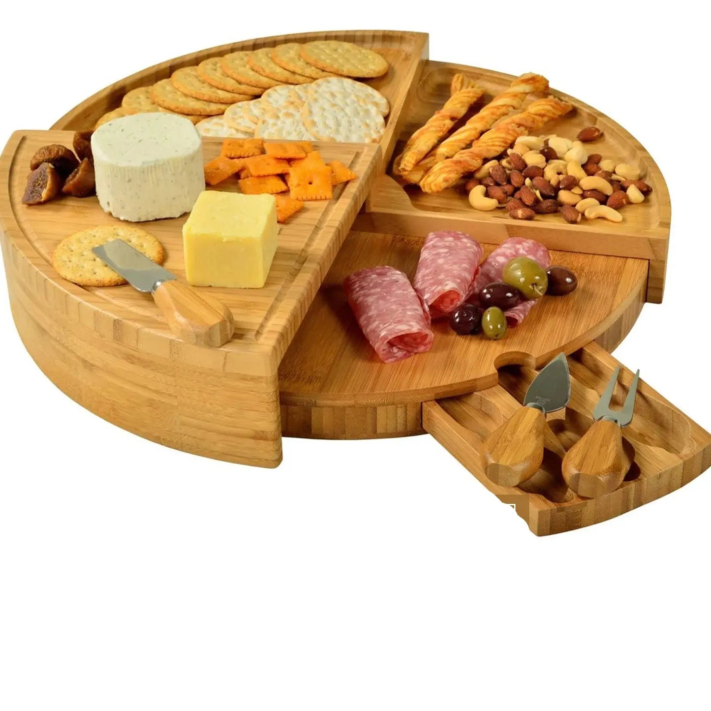 Planche apero avec couteaux