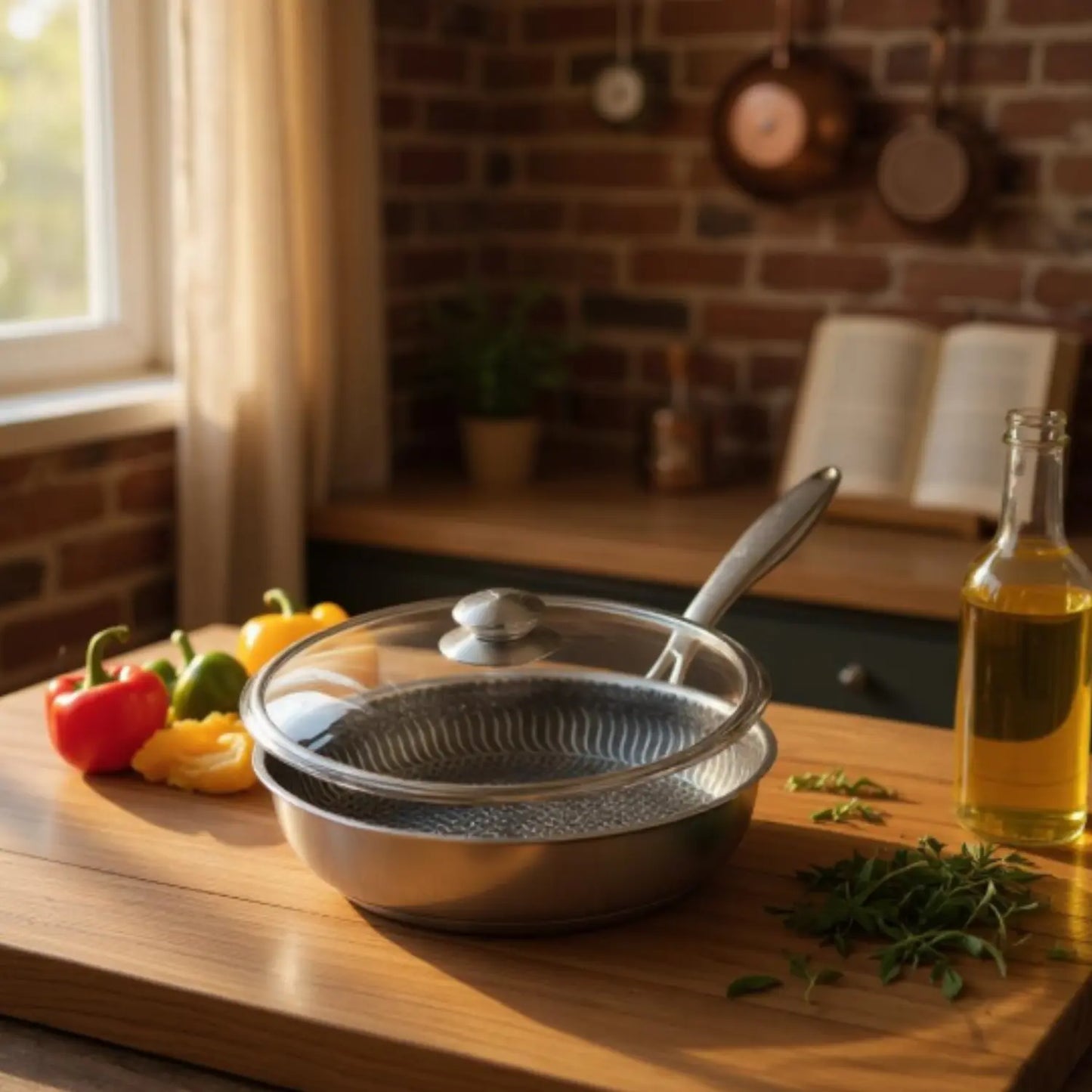POĂLE INOX âFRYING PAN - PARADIS-CUISINE