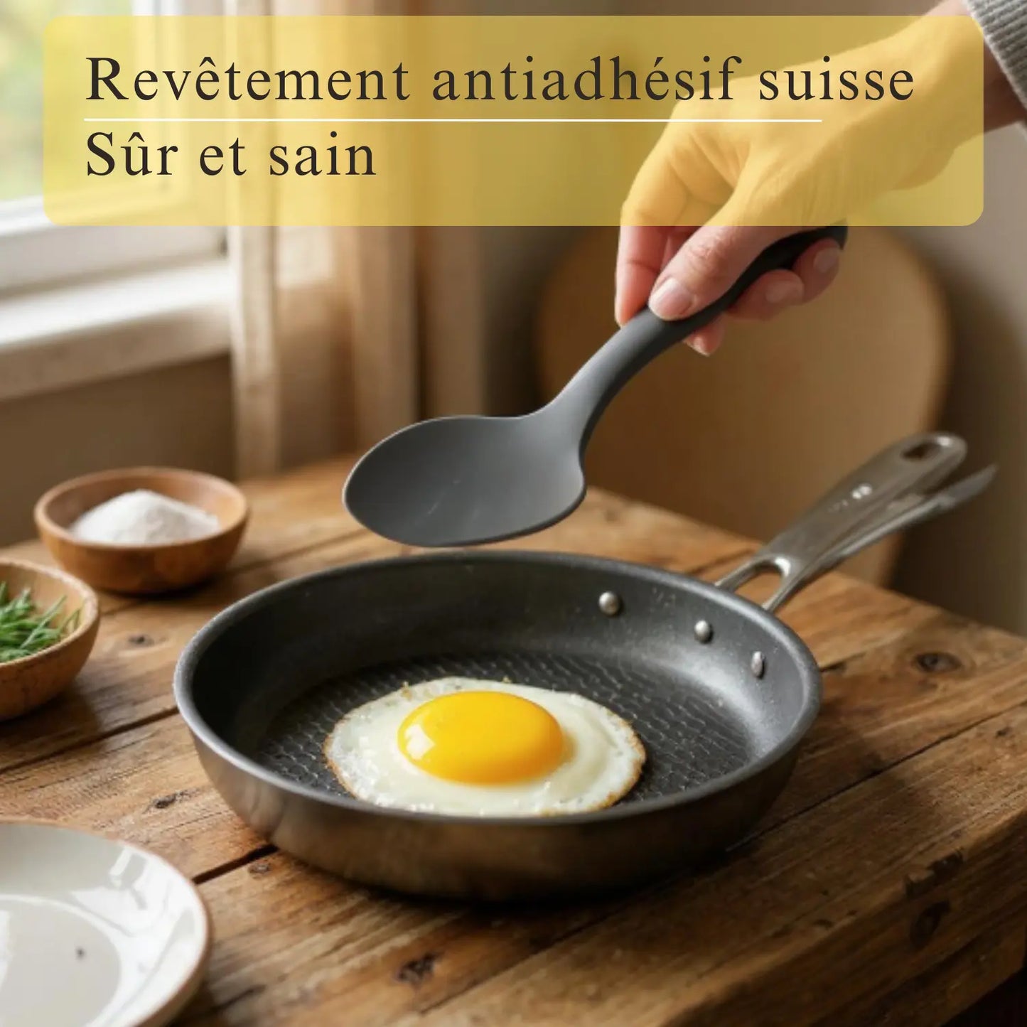 POĂLE INOX âFRYING PAN - PARADIS-CUISINE