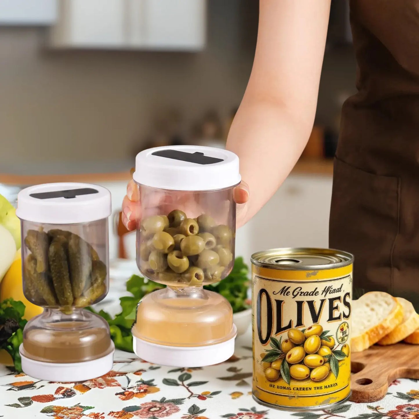 POT A CORNICHON - OLIVES │FLIP-PICKLE Paradis Cuisine