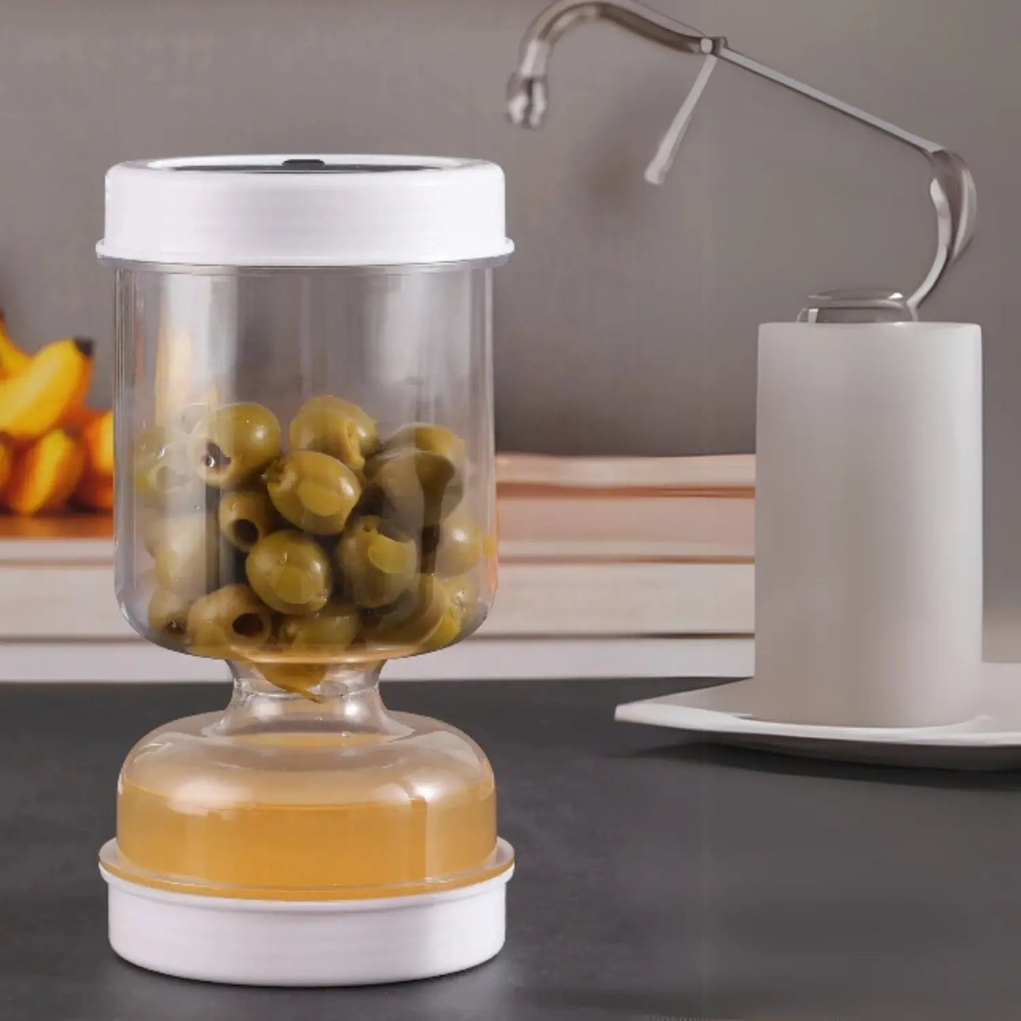 POT A CORNICHON - OLIVES │FLIP-PICKLE Paradis Cuisine