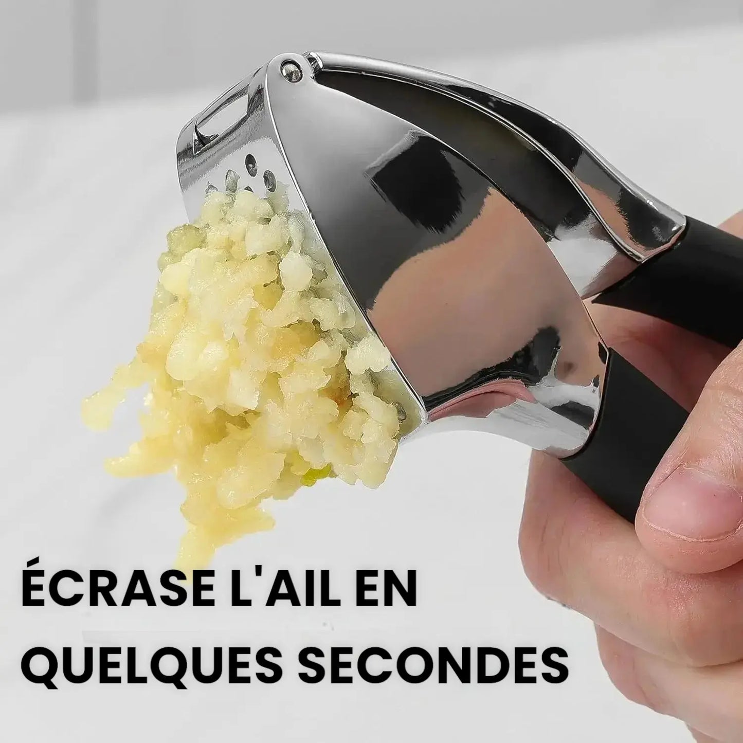 Presse ail poignées caoutchouc ecrase ail