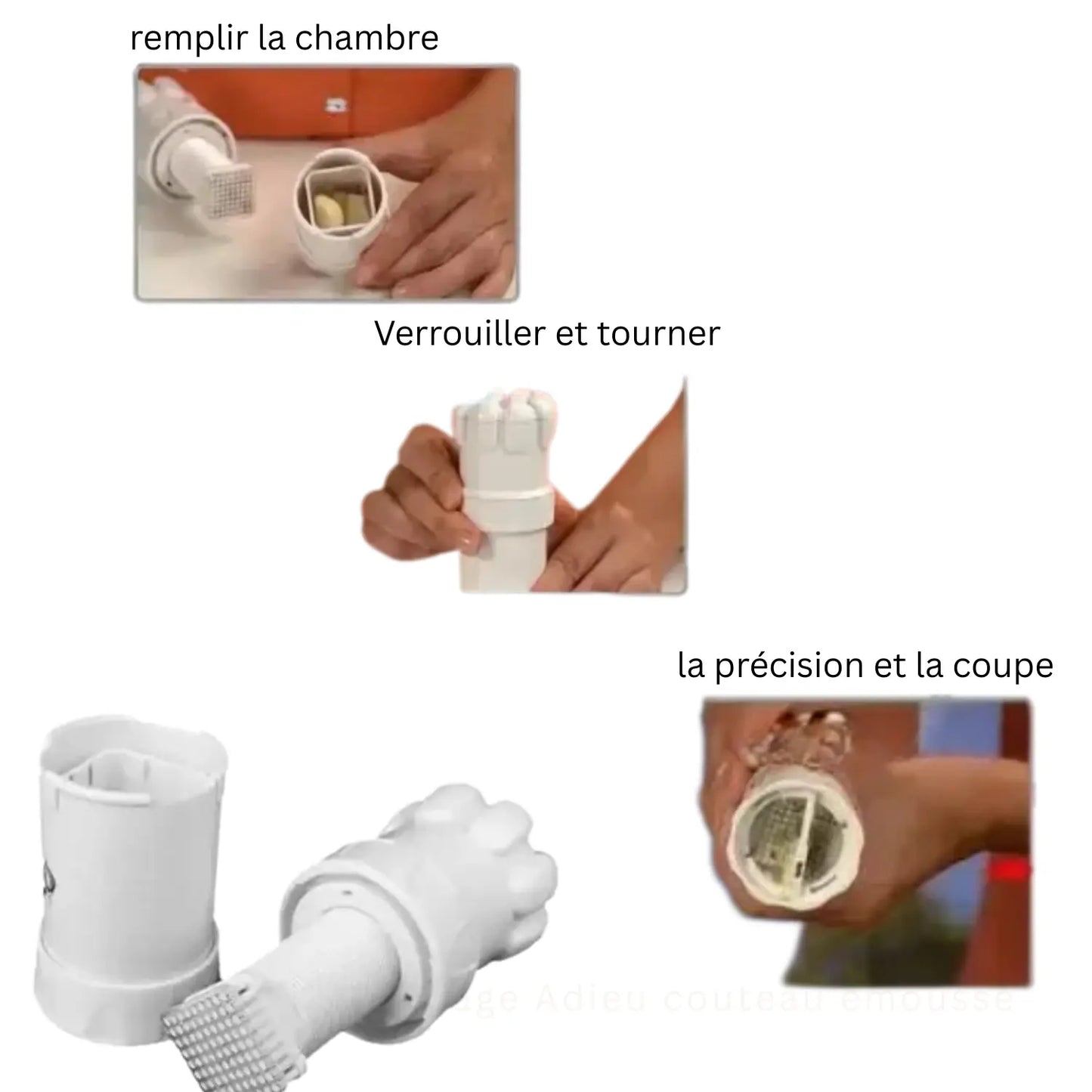 Presse ail rotatif etapes Ă suivre