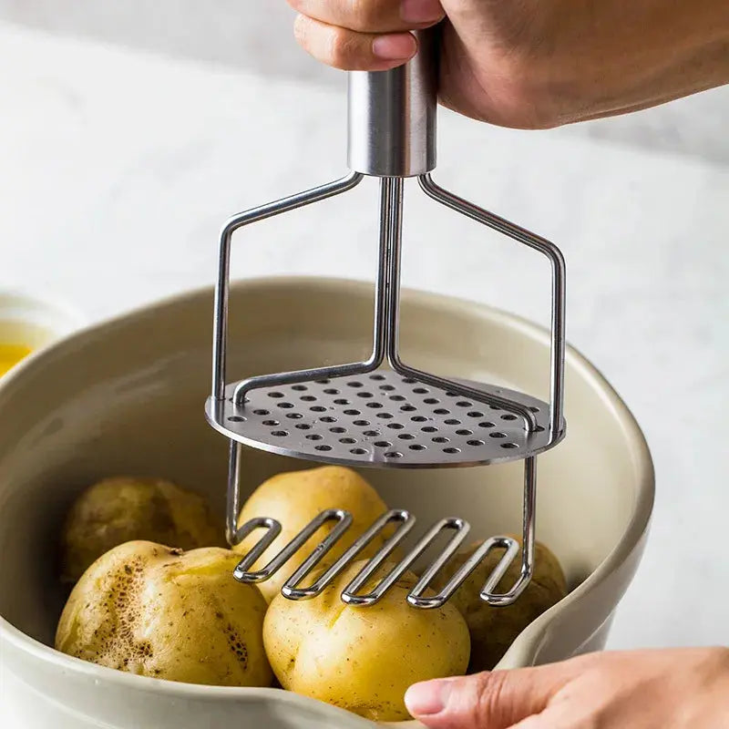 Presse purée patate à double niveau demo