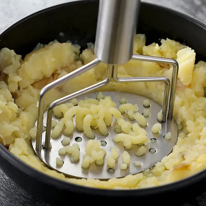 Presse purée patate à double niveau usage