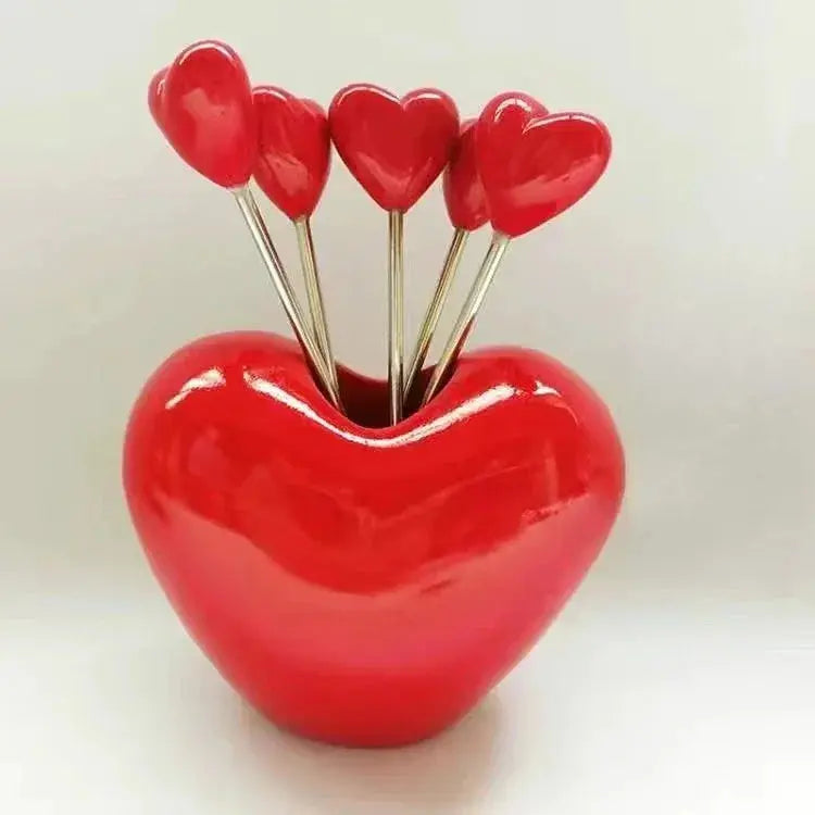 Pique apero en cœur variante