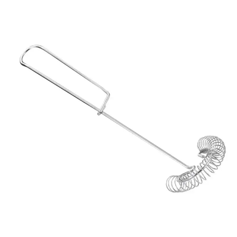 Stainless Steel Spring Egg Beater Sauce Blender Mini Whisk Milk Frother Foamer Creative Cooking Tools Cooking Accessories Paradis Cuisine
