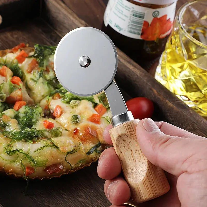 Set de couteau à fromage roulette pour pizza