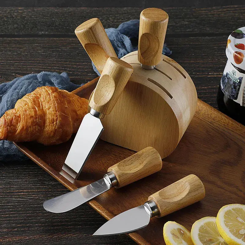 Set de couteau à fromage bloque