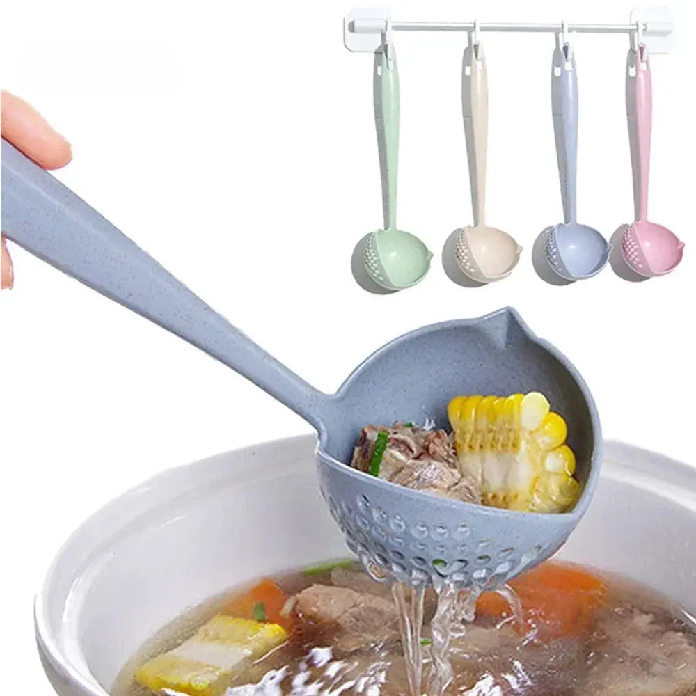 Louche à soupe et passoire │Paradis-cuisine