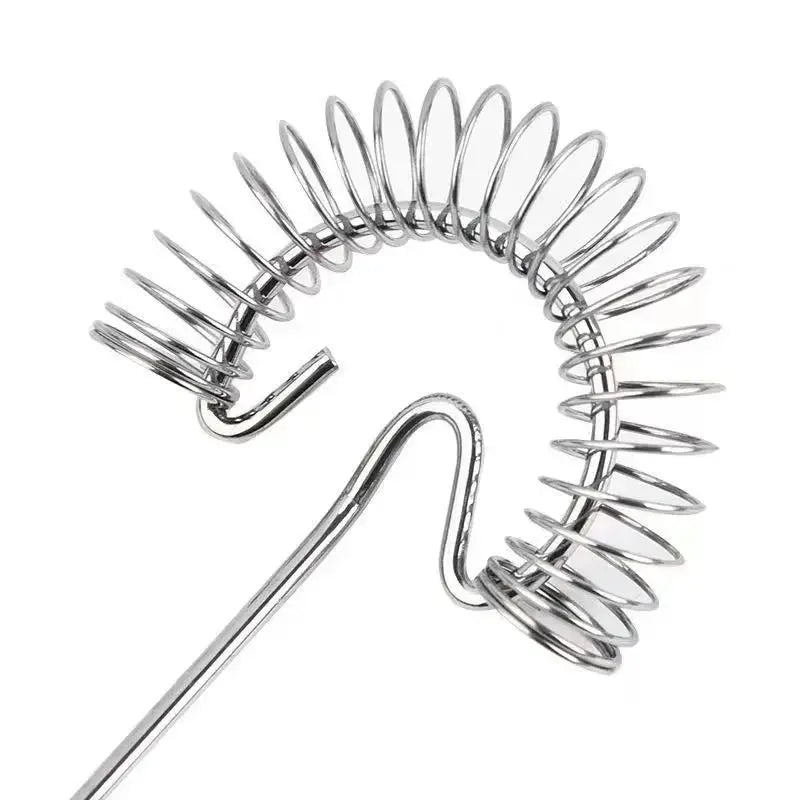 Stainless Steel Spring Egg Beater Sauce Blender Mini Whisk Milk Frother Foamer Creative Cooking Tools Cooking Accessories Paradis Cuisine