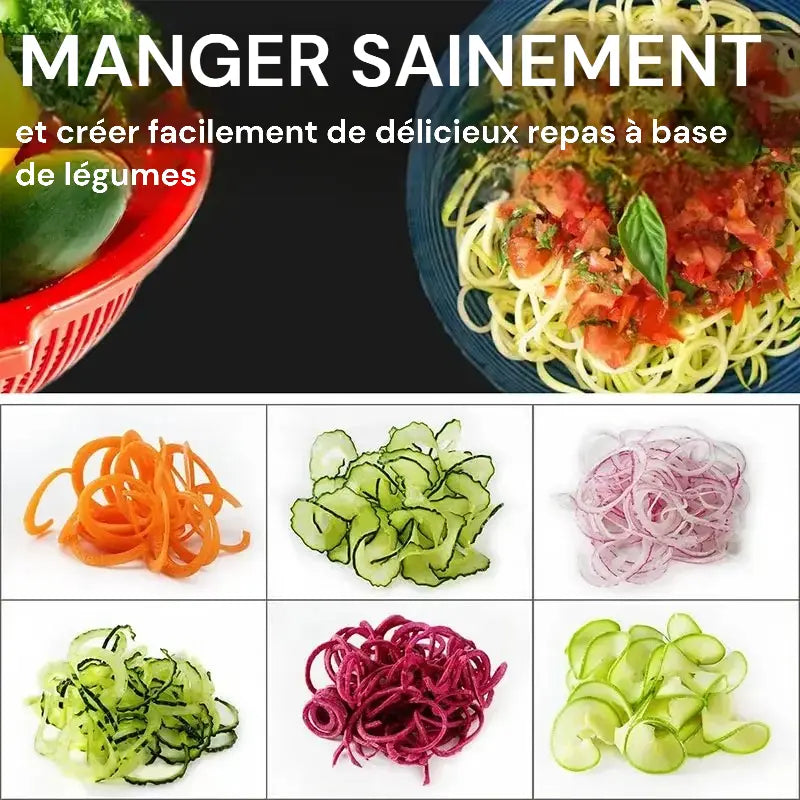 Sspiraliseur de légumes vertical manger sainement