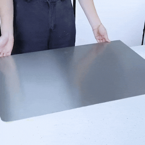 PLANCHE À DÉCOUPER EN ACIER INOX │ INOX CUTTING BOARD Paradis Cuisine