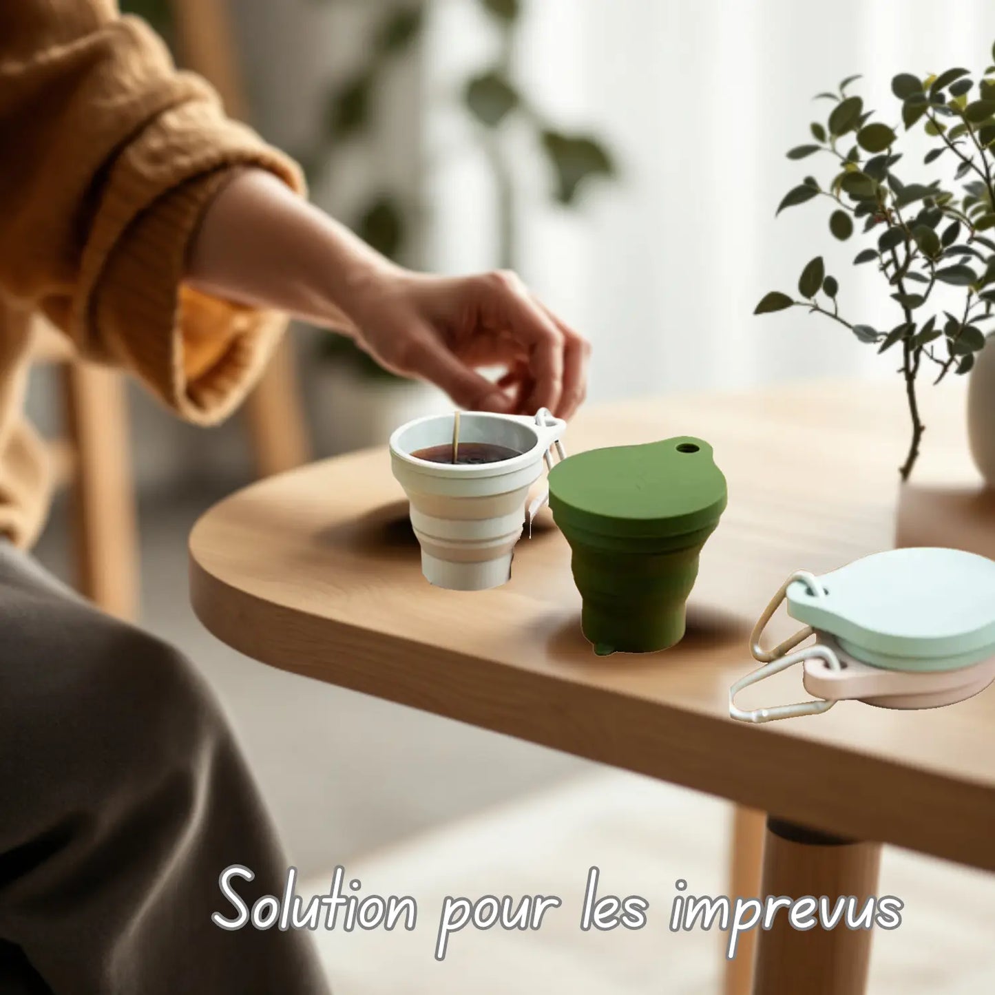 Tasse Pliable Portable Table appoint