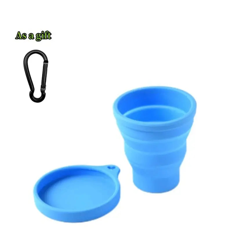 Tasse Pliable Portable Bleu
