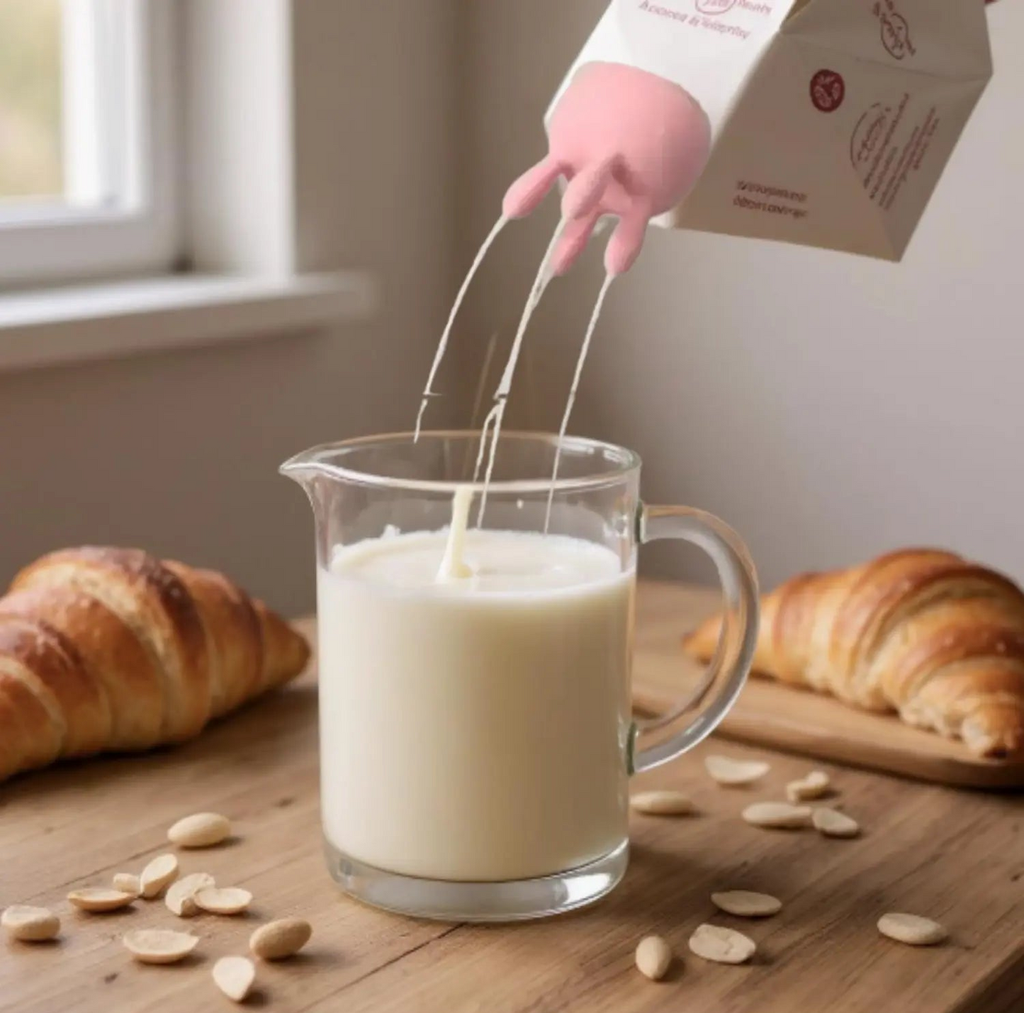 BOUCHON DE BOUTEILLE DE LAITEN FORME DE PIS DE VACHE âCAW-CAP-KIDS Paradis Cuisine