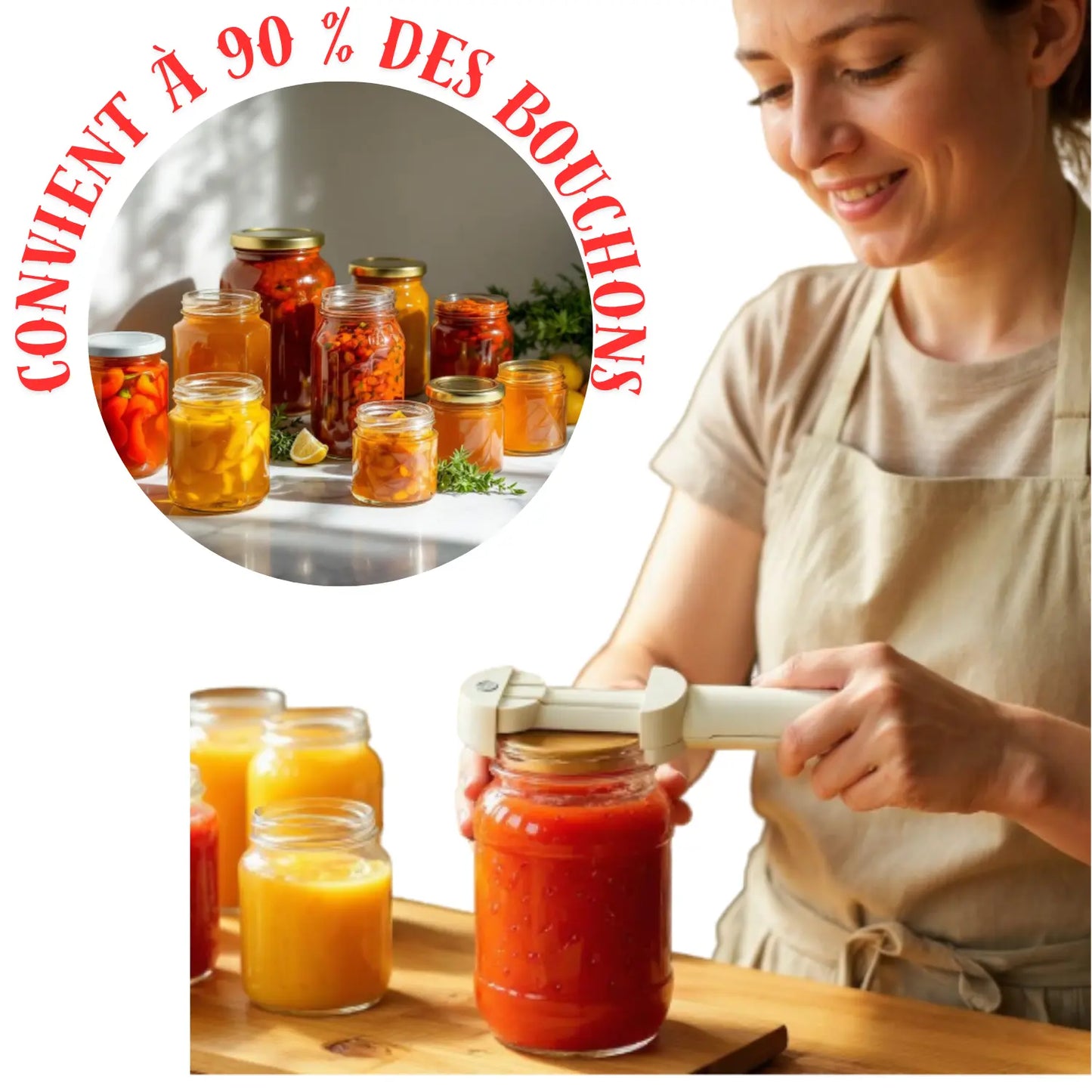 OUVRE BOCAL MAGNÉTIQUE │ BOCAL-OPENER Paradis Cuisine