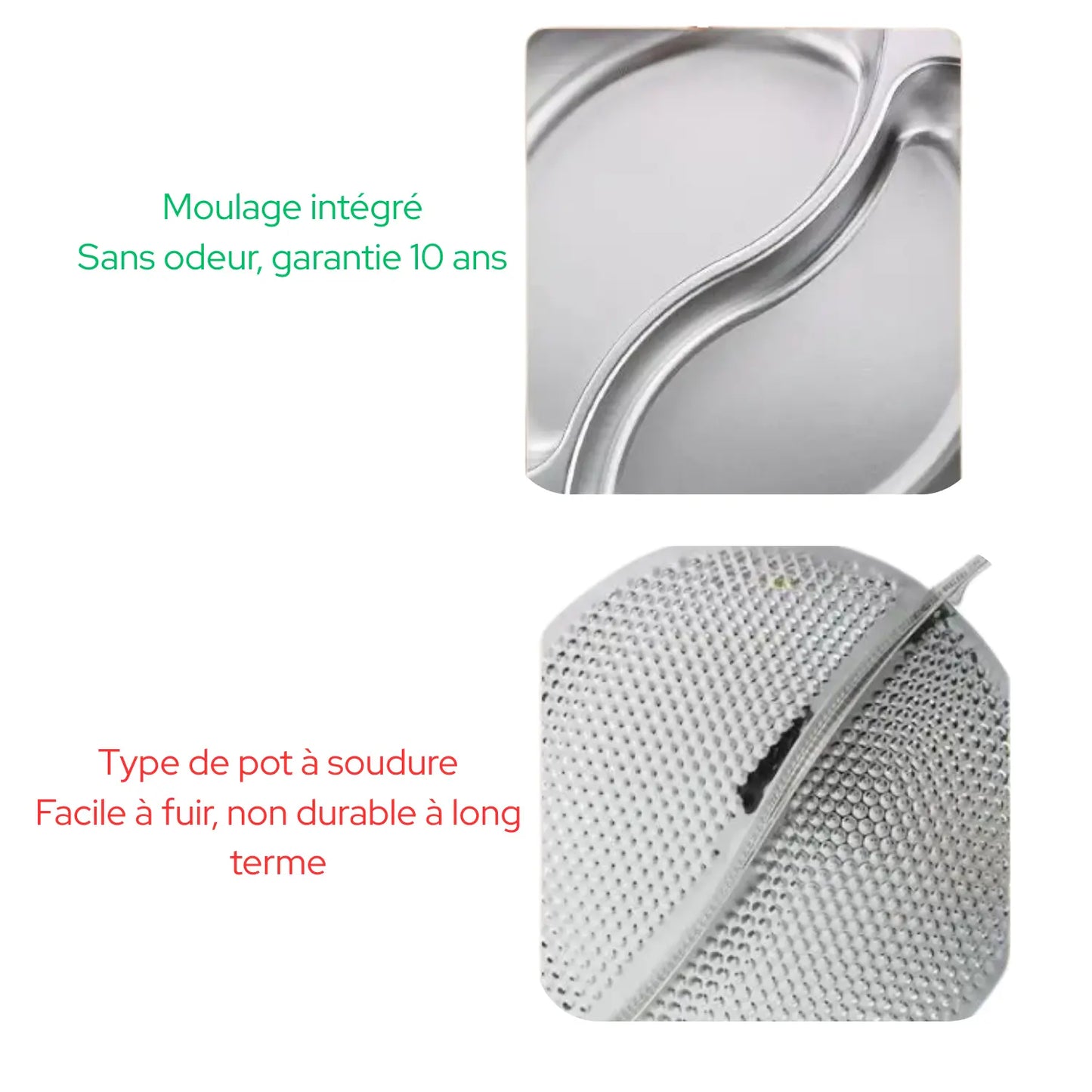316 Stainless Steel 32cm Divided Hot Pots Fondue Chinese Soup Hotpots Induction Cooker Cooking Pot Twin Divided Paradis Cuisine