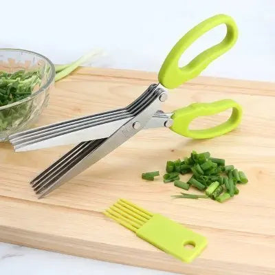 Ciseaux de Cuisine - MultiLayersScissor™ - Vert Clair - Paradis Cuisine