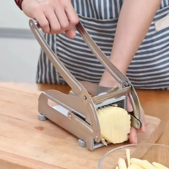 Coupe-frite-pommes de terre manuel - demo-Paradis Cuisine
