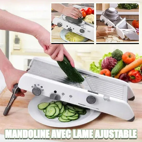 Trancheuse mandoline réglable - Paradis Cuisine