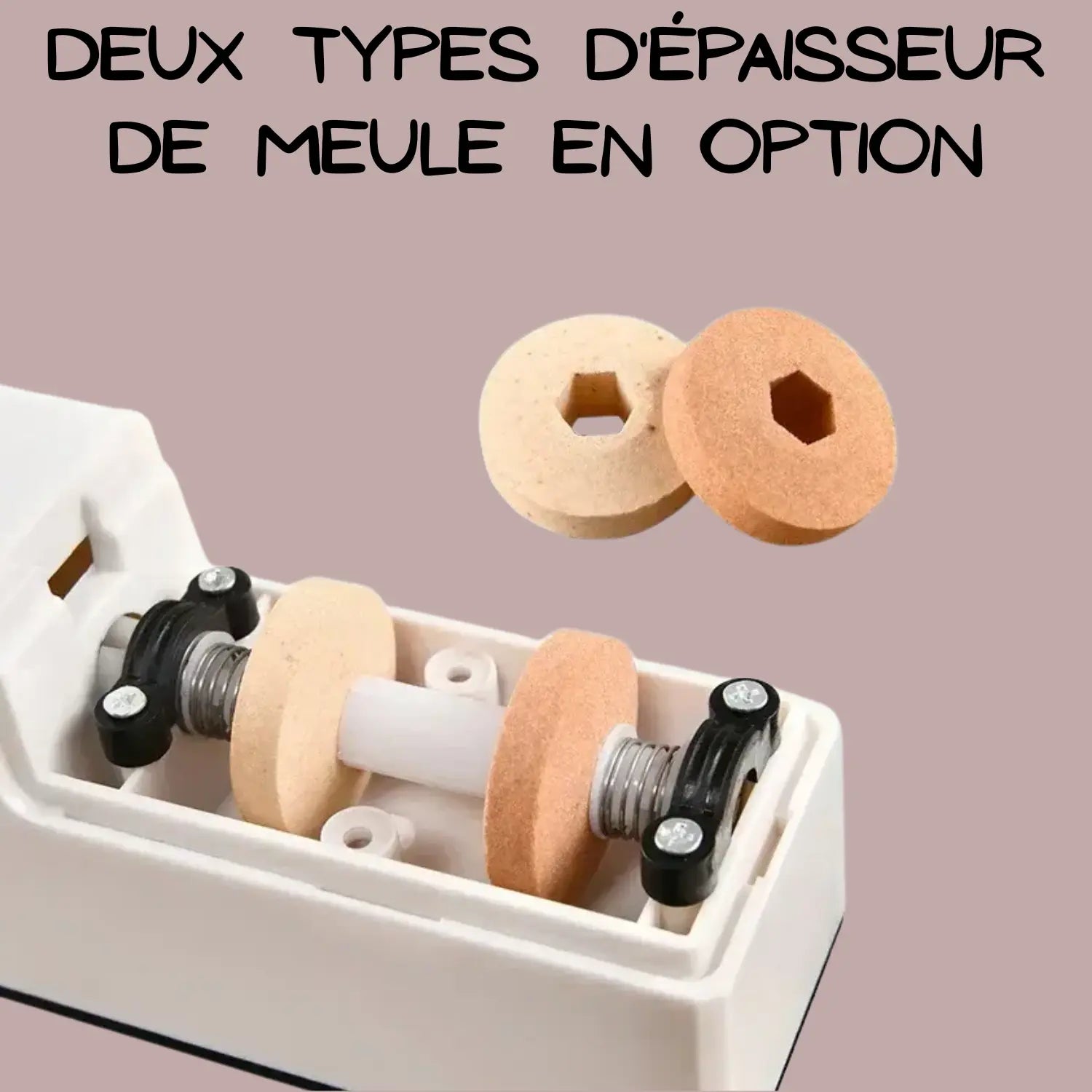Affuteur de couteaux électrique epaisseur