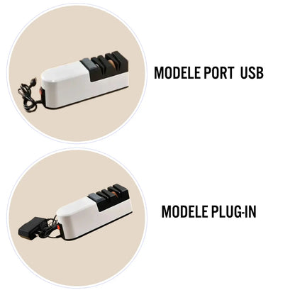 Affuteur de couteaux électrique  usb plug