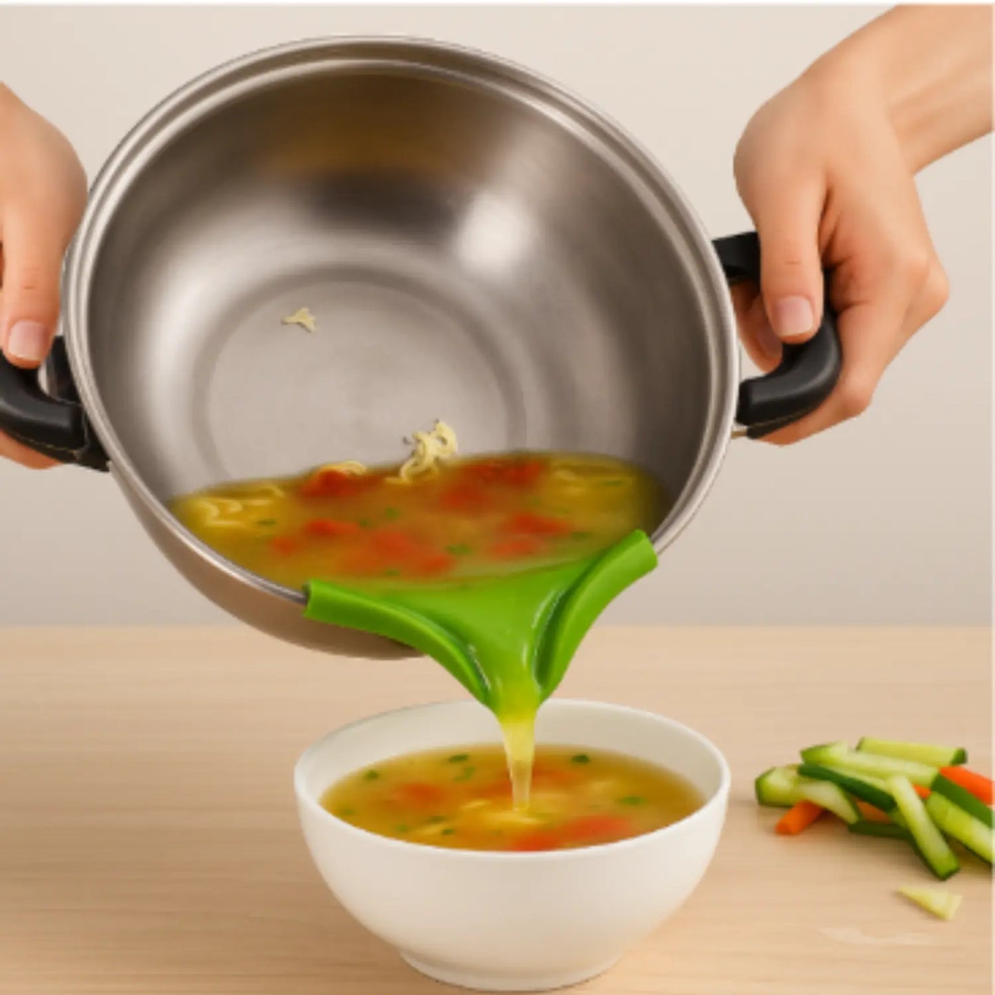 Bec verseur casserole exemple
