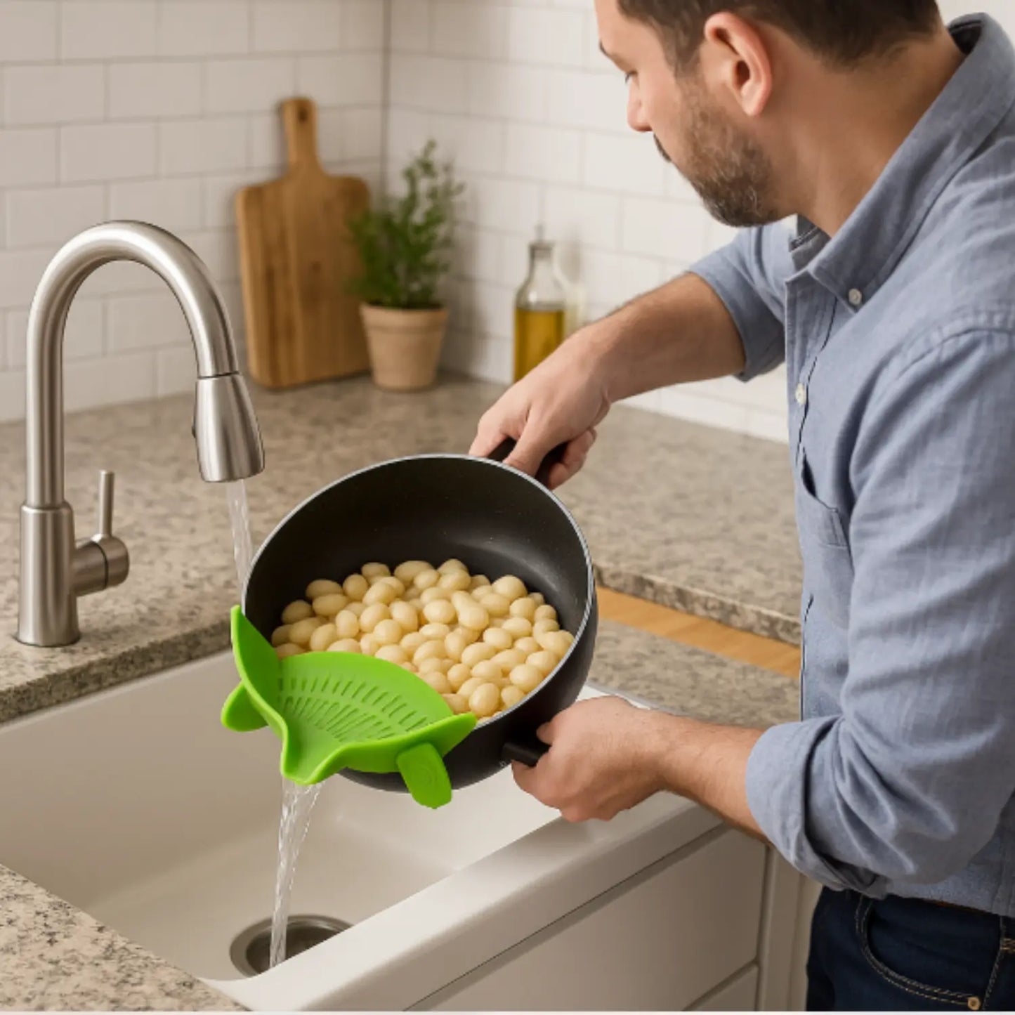BEC VERSEUR CASSEROLE │POT STRAINER Paradis Cuisine