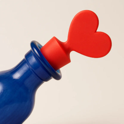 Bouchon de bouteille de vin Poker Coeur rouge Paradis Cuisine